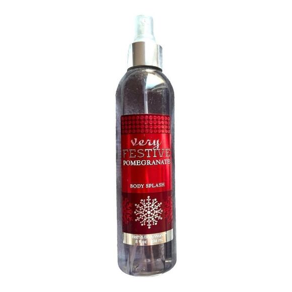 Womens Bath & Body Work Very Festive Pomegranate Body Spray Discontinued 8 oz - Picture 1 of 2